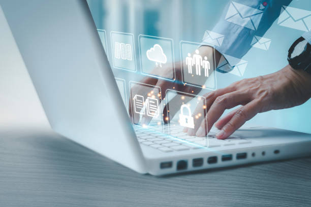 document management system (dms), online documentation database and process automation to efficiently manage files, corporate business technology - 網(wǎng)絡(luò)平臺 個照片及圖片檔